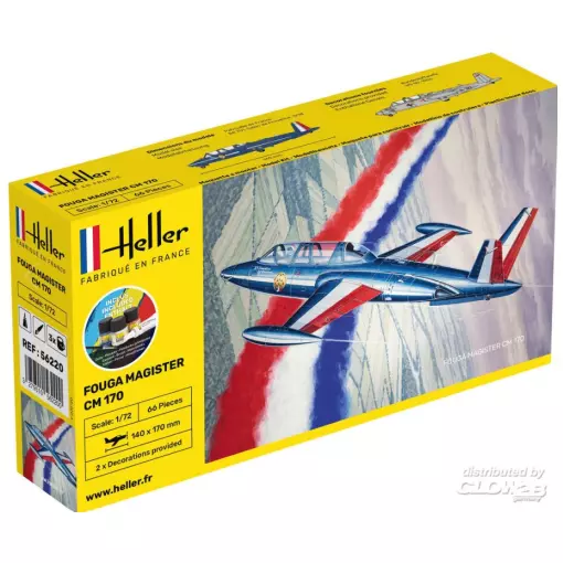 Fouga Magister CM 170 - HELLER 56220 - 1/72