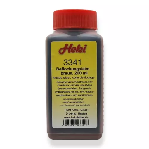 Colle de flocage - Marron - HEKI 3341 - 200mL