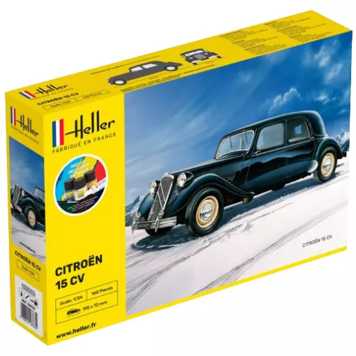 Starter Kit Citroën 15 HP - Heller 56763 - 1/24