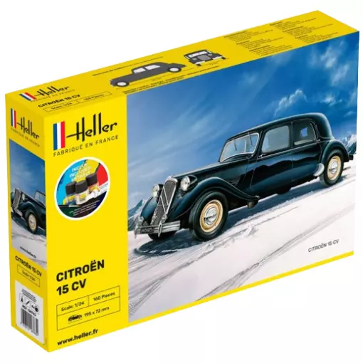 Kit Démarrage Citroën 15 CV - Heller 56763 - 1/24