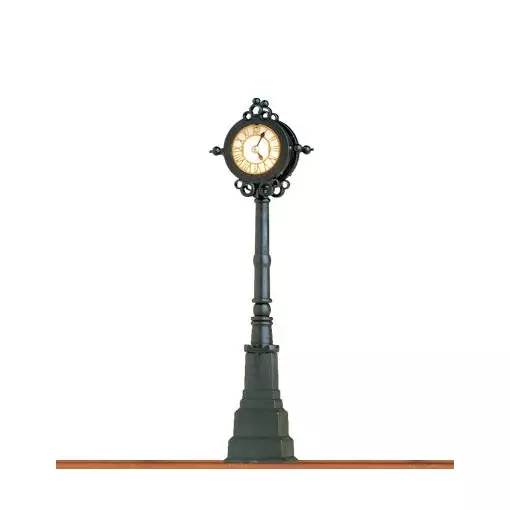 Station clock with LED lighting - HO 1/87 - Brawa 5366