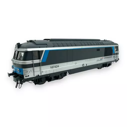 Locomotiva diesel BB 167424 Multiservice DCC SON - JOUEF HJ2447S - HO 1/87 - SNCF - EP VI