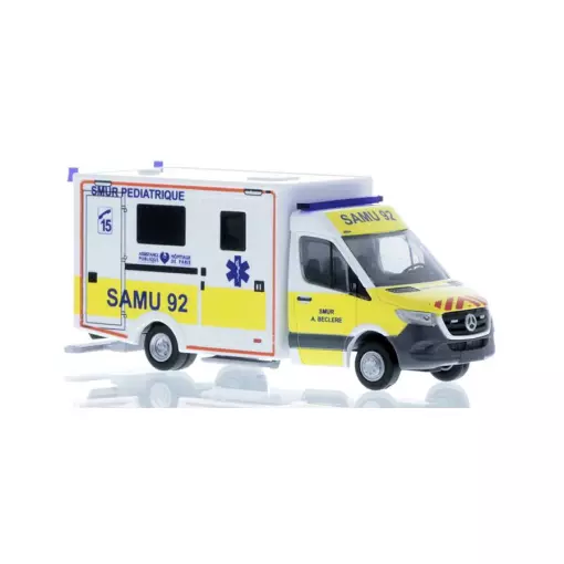 Ambulance Mercedes-Benz "SAMU 92" RIETZE 76199 - HO 1/87