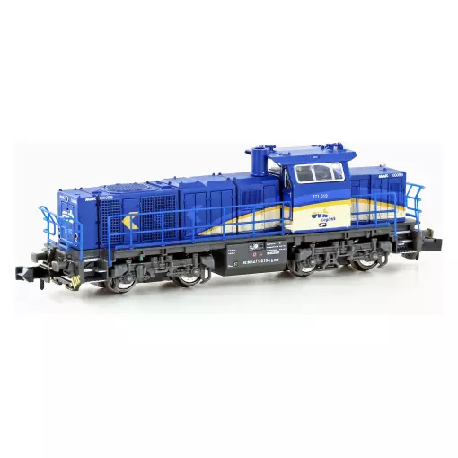 Locomotive Diesel Vossloh G1000 BB - Hobbytrains H3083 - SNCF - N 1/160 - 2R - EP VI - Analogique