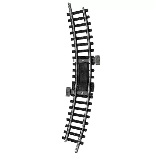 Curved feeder rail - Minitrix 14972 - N 1/160 - R1 194.6 mm 30° - code 80