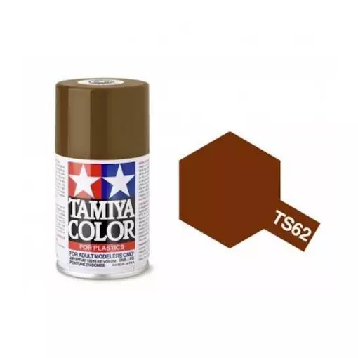 Peinture acrylique en spray - Brun OTAN Mat TS62 - Tamiya 85062 - 100ml