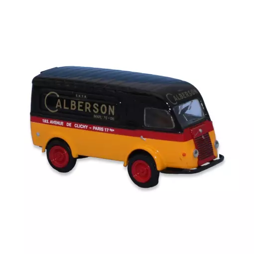 Renault Goélette bestelwagen afgeleverd "Calberson" SAI 3717 - HO : 1/87