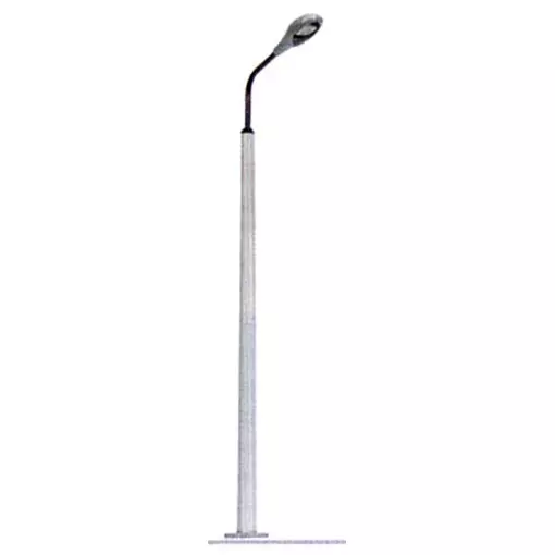 Floor lamp with concrete pole