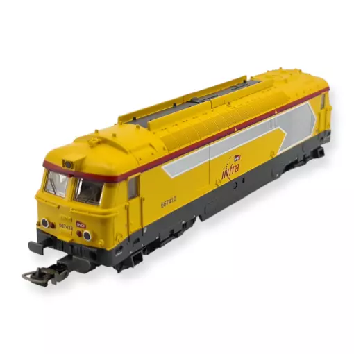 Locomotive diesel BB 67412 - Piko 95175 - HO : 1/87 - SNCF - EP VI