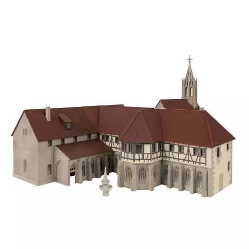 Vieille abbaye avec cloître - Faller 130827 - HO 1/87