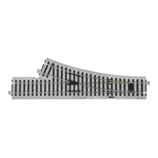 Aiguillage à droite Unitrack (HP490R) - Kato 2-841 - HO 1/87