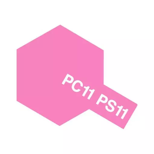 Bombe de peinture lexan rose PS11 100ml - Tamiya 86011
