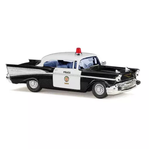 Chevrolet Bel Air Los Angeles Politievoertuig BUSCH 45019- HO 1/87