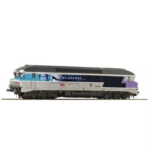 Diesel locomotive CC 72130 - ROCO 7320027 - HO 1/87 - SNCF - ACC SON