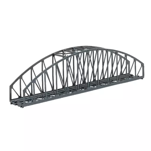 Marklin 8975 single-track arch bridge - Z 1:220 - steel appearance