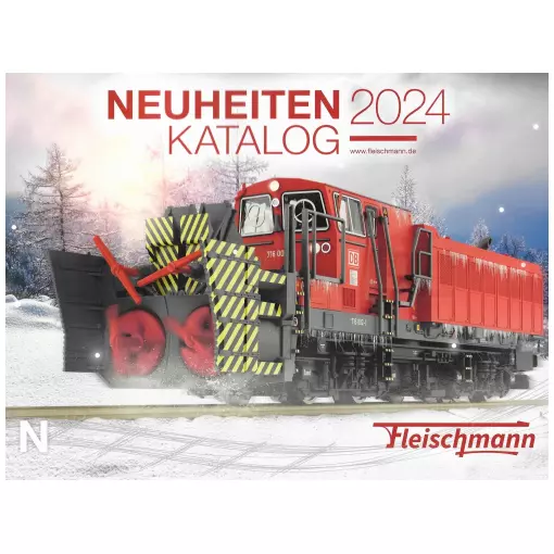 Roco 2024 catalogus nieuwe producten - Fleischmann 992421 - N 1/160 - Duits - 91 pagina's