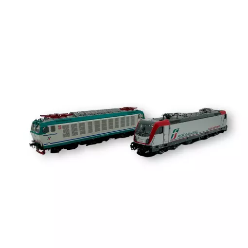 Set de 2 locomotives électriques de Vado Ligure E652 172 & E494 039 - Acme 60569 - HO 1/87 - Ep VI - Digital sound - 2R