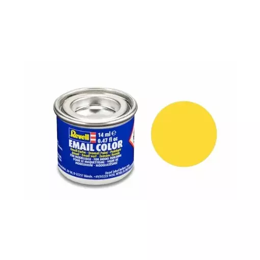 Peinture Émaillée Jaune Mat RAL 1017 - Revell 32115