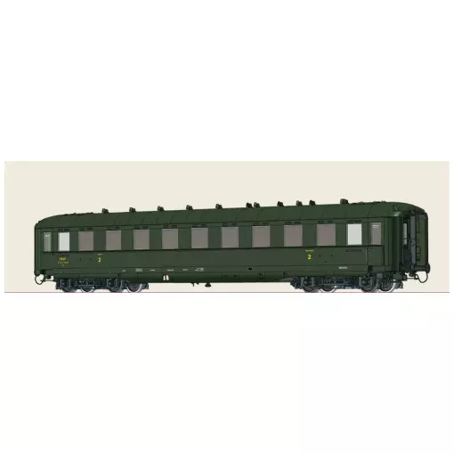 Voiture voyageurs B10 myfi - Brawa 51125 - HO 1/87 - SNCF - EP III - 2R