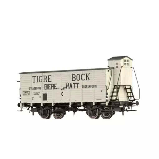 Wagon à Bière G10 "Tigre Bock" - SNCF - Brawa 49887 - HO 1/87