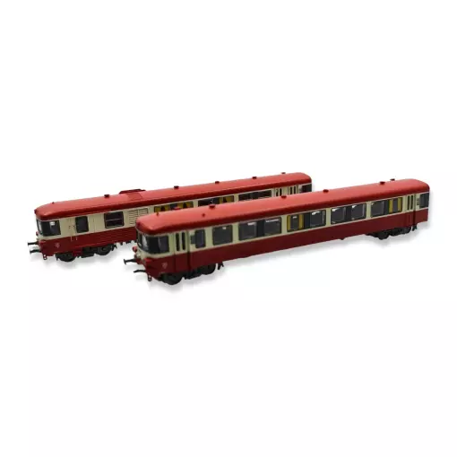 Autorail EAD X-4524 avec remorque XR-8534 - REE Modèles NW-202 - N 1/160 - SNCF - EP V