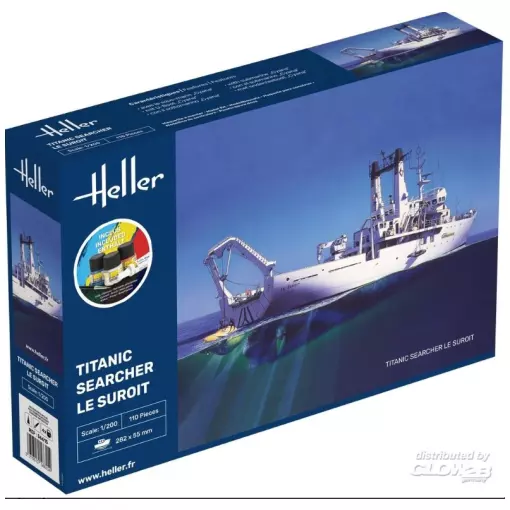 Titanic Searcher Le Suroit - HELLER 56615 - 1/200