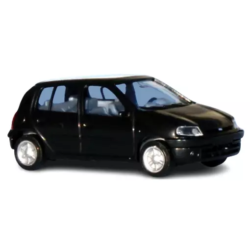 Renault Clio 2 -5 Türen - schwarz Perlmutt metallic - SAI 2273 - HO 1/87