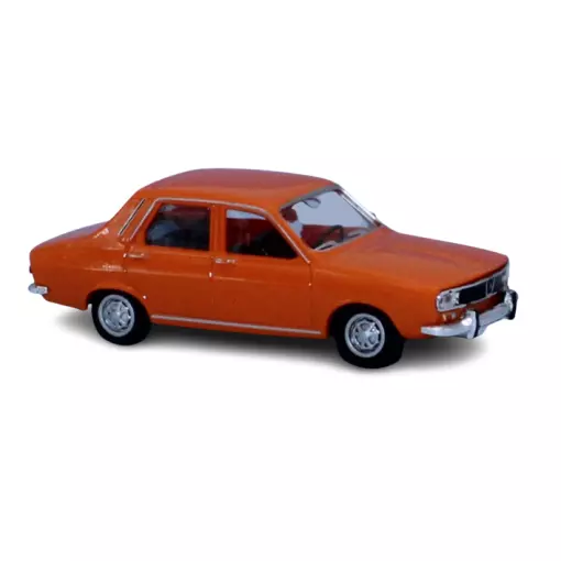 Voiture Renault 12 TL livrée orange SAI 2223 - HO : 1/87 -