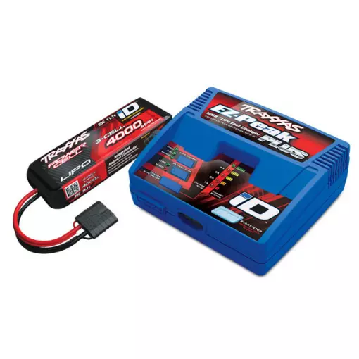 Pack chargeur EZ-Peak Plus + Lipo 3S 4000mAh - Traxxas 2994G