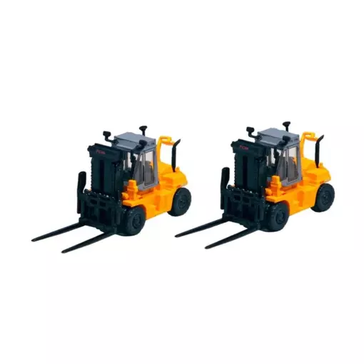 2 FD115 TCM Kato 23515 forklifts - N 1/160 - Miniature vehicles