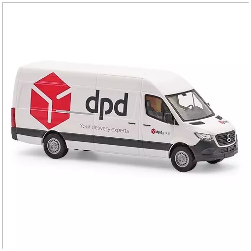 Mercedes-Benz Sprinter à empattement long, DPD - Busch 52634 - HO 1/87 
