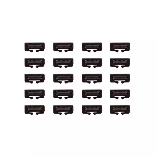 20 éclisses Unitrack marron - Kato 24-820 - N 1/160