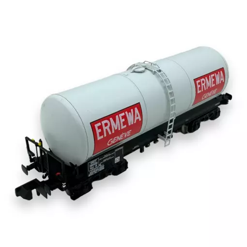 Wagon citerne ANF "ERMEWA-GENEVE" - Ree Modèles NW-222 - N 1/160 - SNCF - Ep III - 2R