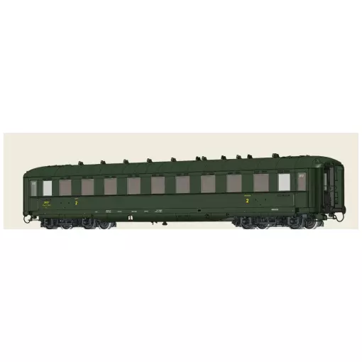 Carrozza passeggeri B10myfi - Brawa 51124 - HO 1/87 - SNCF - EP III - R