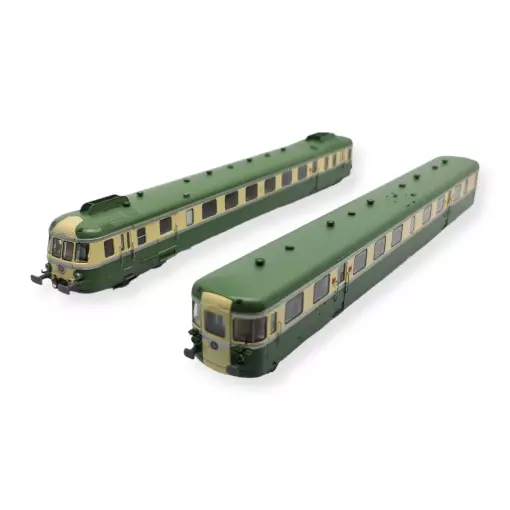 RGP II railcar with trailer - Jouef HJ2419S - HO 1/87 - SNCF