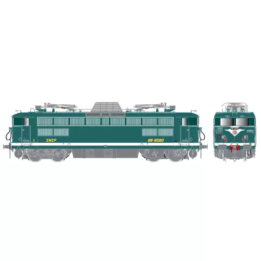 Locomotive Électrique BB 8580 - R37 HO 41074 - HO 1/87 - SNCF - EP IV - Analogique - DC