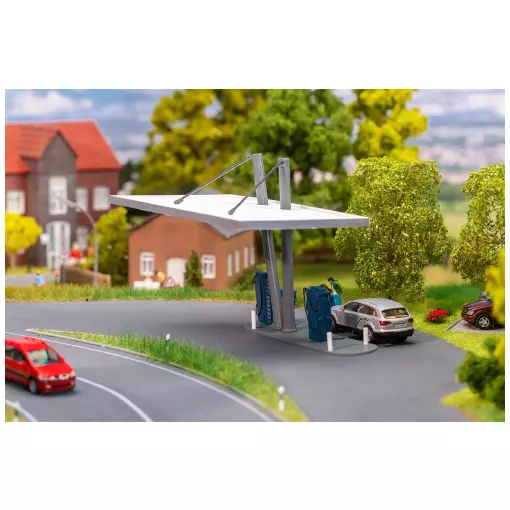 Station-service électrique - Faller 130153 - HO 1/87 - EP VI - 141 x 81 x 91 mm