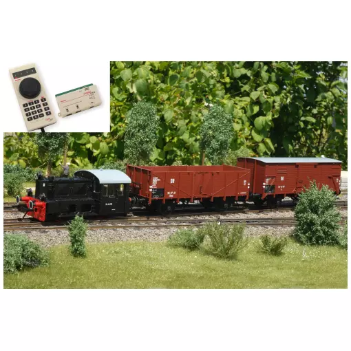 Starter set digital modules + rolling stock Lenz 43202-01 - O : 1/43 - EP III