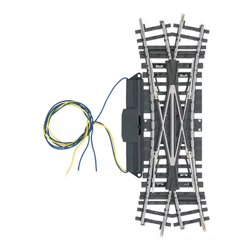 Traversée de jonction double non ballastée - Marklin 2260 - HO 1/87 - Code 83 - Voie K - 3R