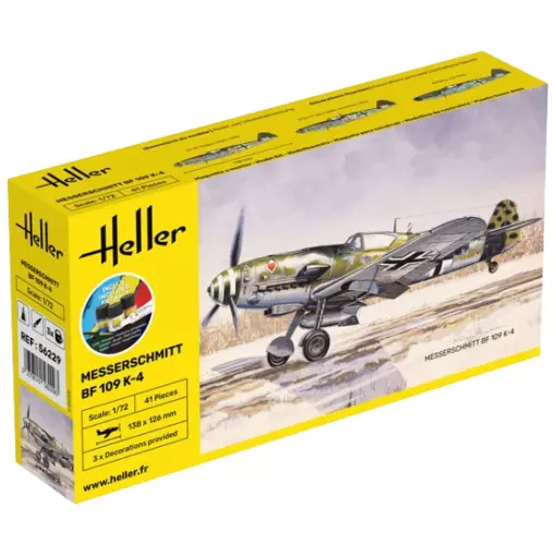 Starter Kit Messerschmitt Bf 109 K-4 - Heller 56229 - 1/72