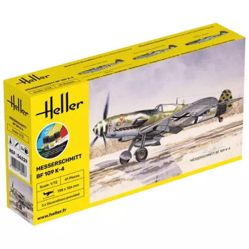 Kit De Démarrage Messerschmitt Bf 109 K-4 - Heller 56229 - 1/72