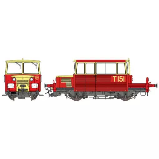 RATP DU65 DRAISINE - REE Models MB111 - HO - SNCF - Analógico