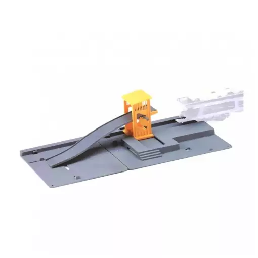 Cargador de coche amarillo y gris - HO 1/87 - Lima HL8003