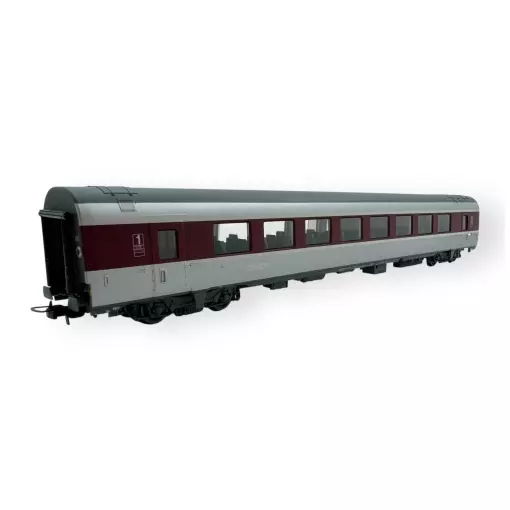 Voiture GC A2t6u Euraffaire bordeaux/béton, logo nouilles - LS Models 40117 - HO 1/87 - SNCF - Ep V - 2R