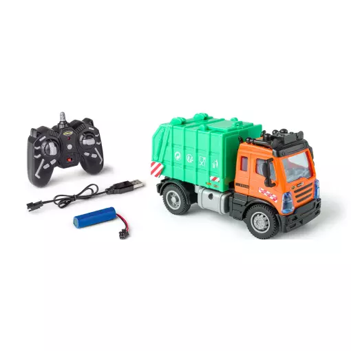 Camion poubelle - Carson 500907683 - 1/50