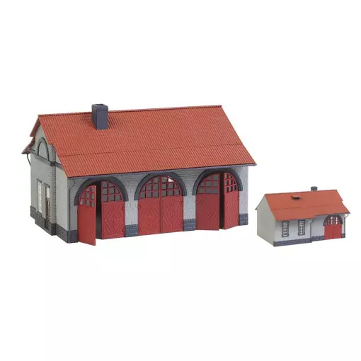 Caserne de pompiers FALLER 130162 - HO 1/87