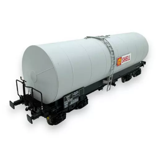 Vagón cisterna FAUVET-GIREL "SHELL" - Ree Models WB-660 - HO 1/87 - SNCF - Ep III - 2R