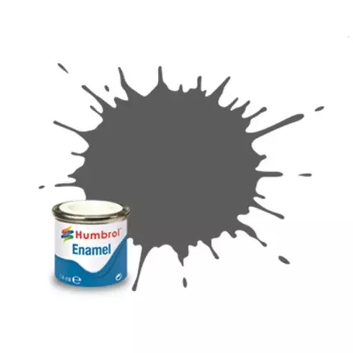 Peinture cellulosique couleur Gris Ardoise Mat N°31 - Humbrol A0343 - 14 mL