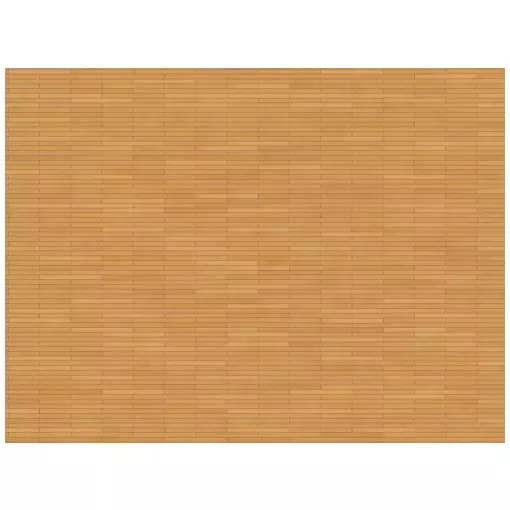 Parquet à lames droites - Régions et Compagnies MAT012 - HO 1/87 