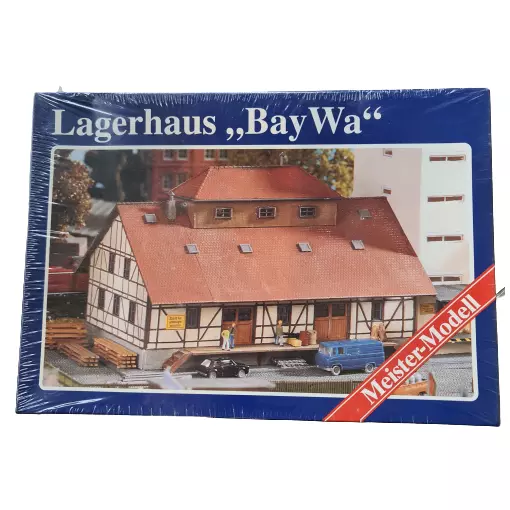Large POLA N284 "BayWa" warehouse - N 1/160 - Inspired by the building in Lower Franconia